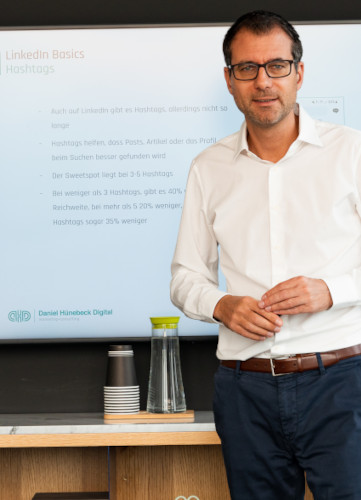 Daniel-Huenebeck-Linkedin-Schulung-Seminar LinkedIn Schulung für Unternehmen mit Daniel Hünebeck